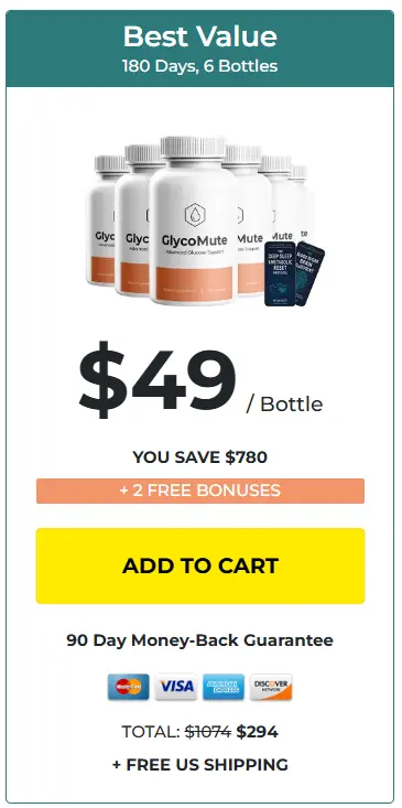 Order GlycoMute 6 Bottles